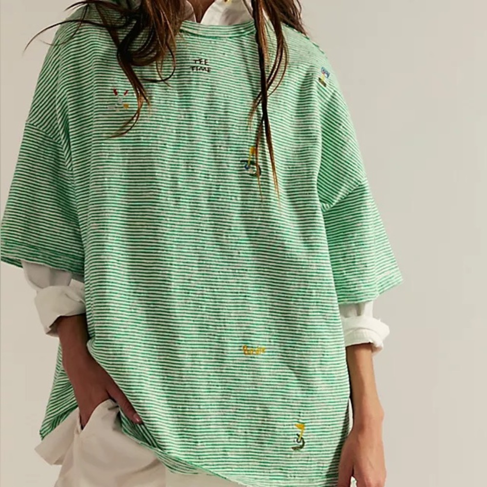 We The Free Embroidered Camp Tee